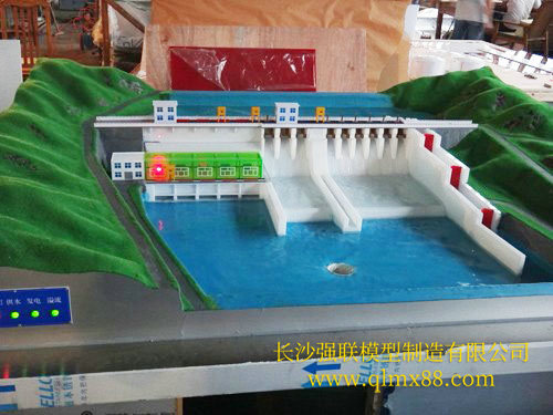 渠系配水建筑物总体模型