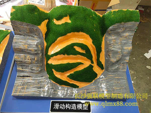 滑动构造模型