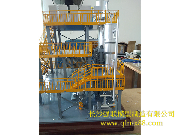 化工钢架模型