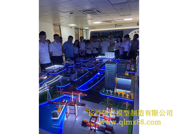 工业生产沙盘模型