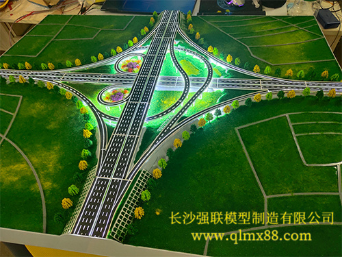 道路桥梁景观沙盘