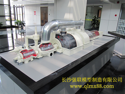 600MW凝冷式汽轮机模型（高档展品）