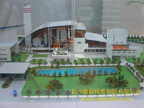 垃圾发电厂沙盘展览模型